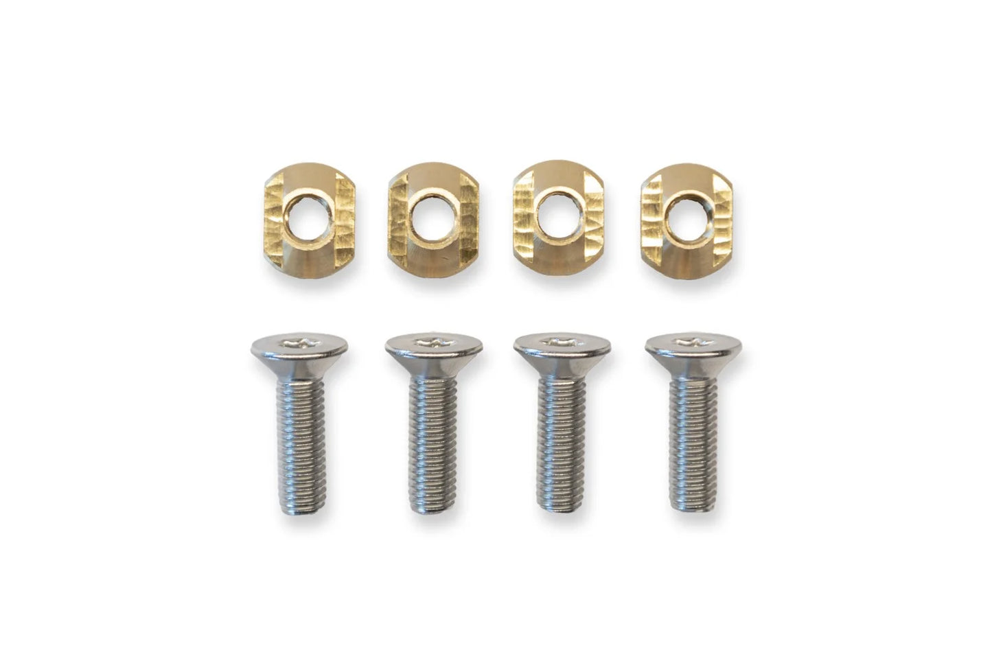 Plate Adapter Bolt Set M8x28 & T-Nuts Hard Boards