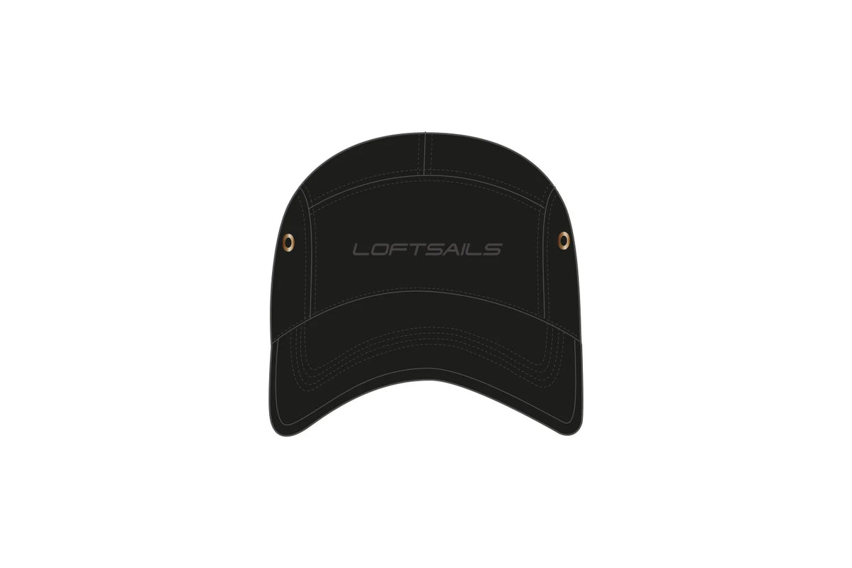 Loftsails Black 5 Panel Cap