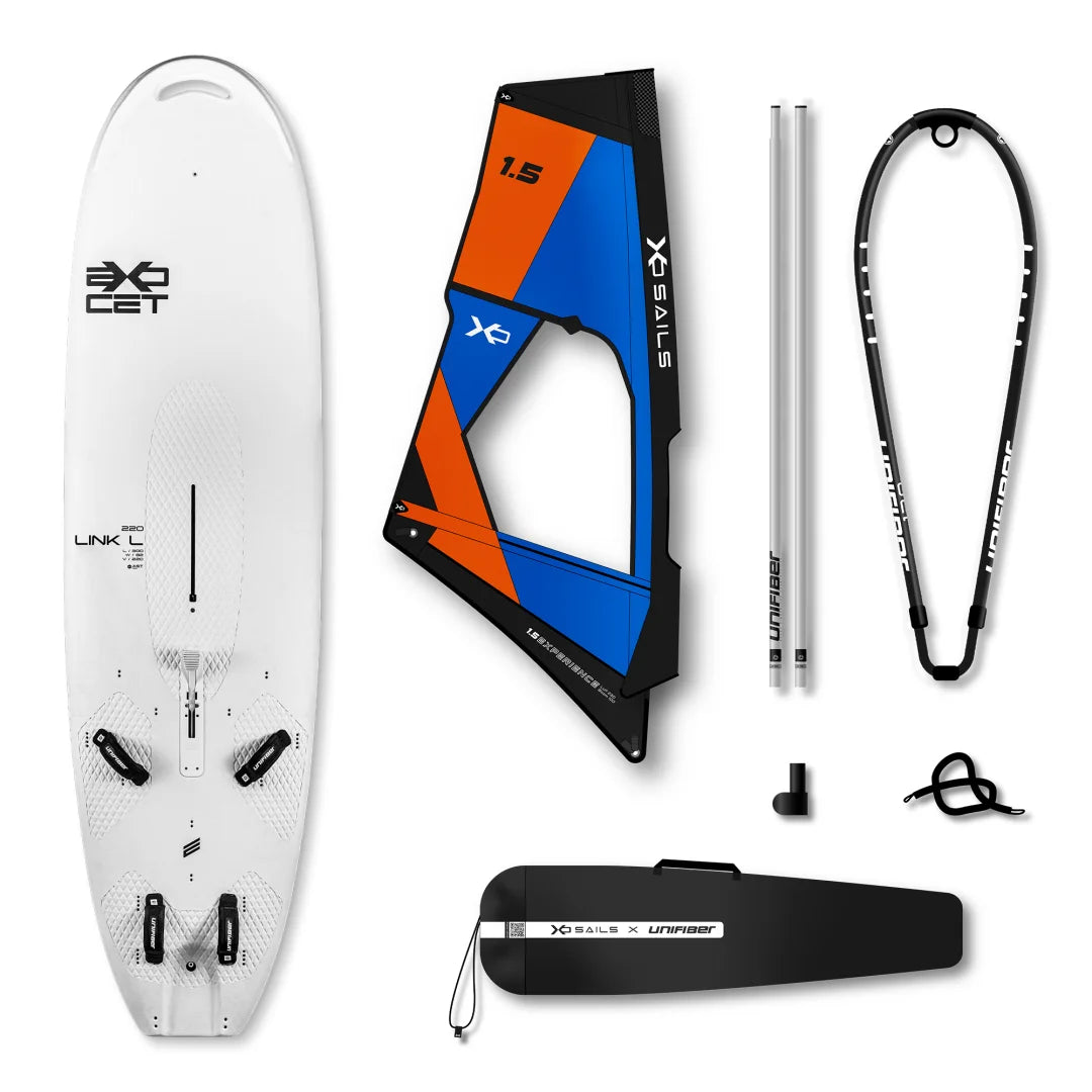 Link V5 AST M & XO Sails Experience TR Rig ALU w/o Baseplate