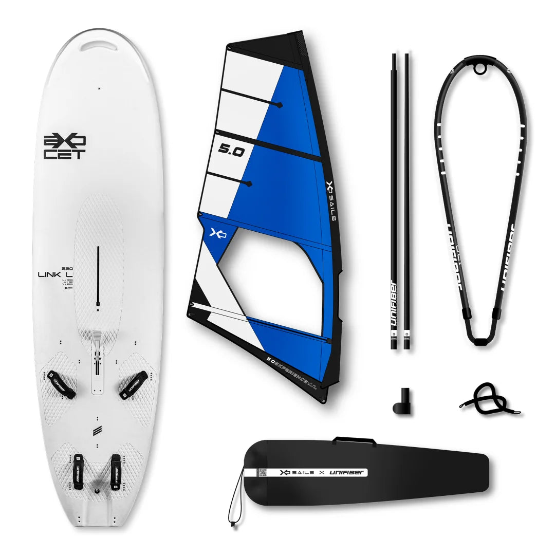 Link V5 AST L & XO Sails Experience TR Rig EPX w/o Baseplate