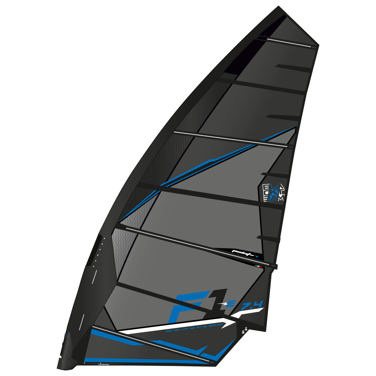 F1-E | Foil Fin Hybrid 024 - 5.4