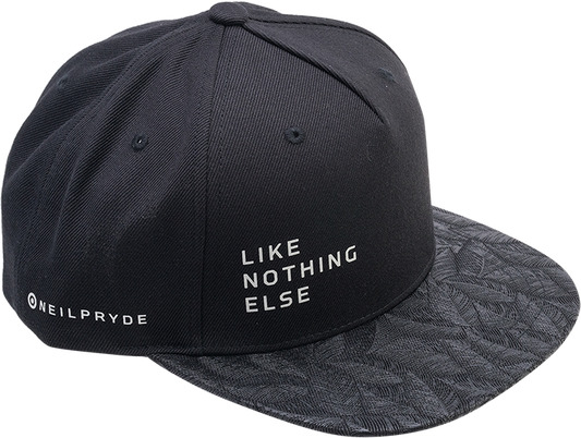 Neilpryde Floral Flat Cap black