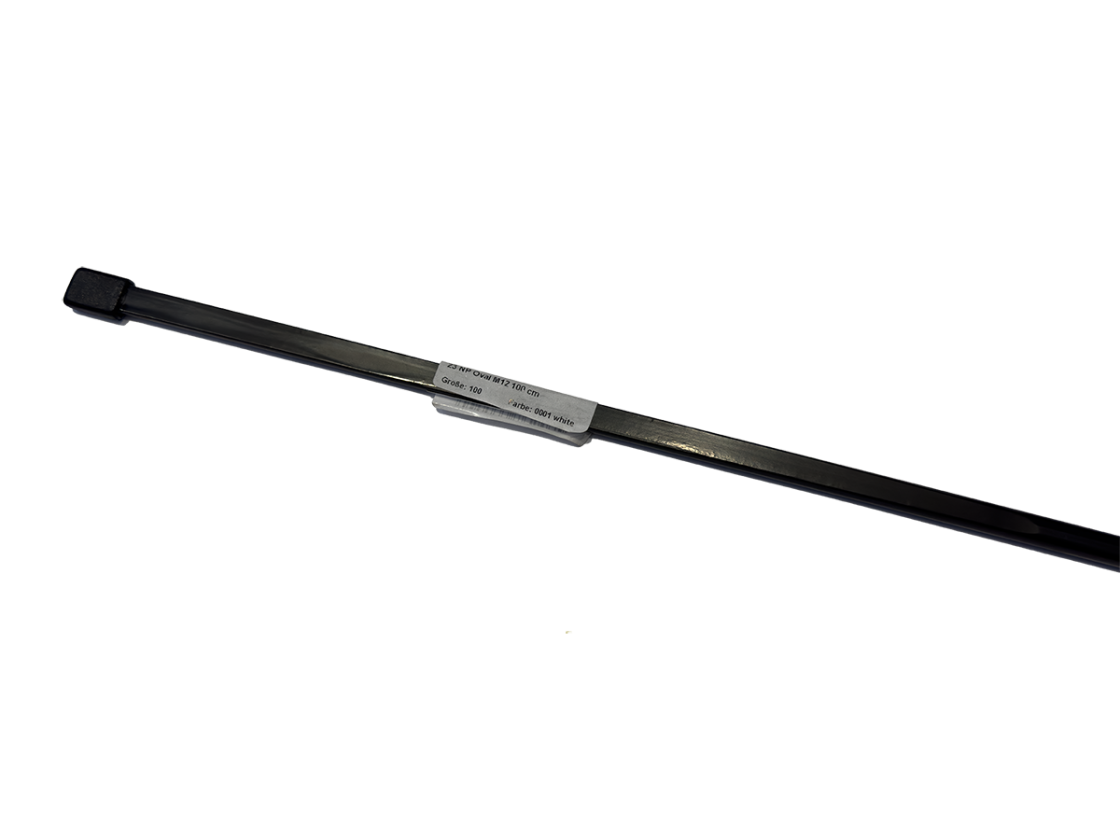 Oval M12 100 cm white