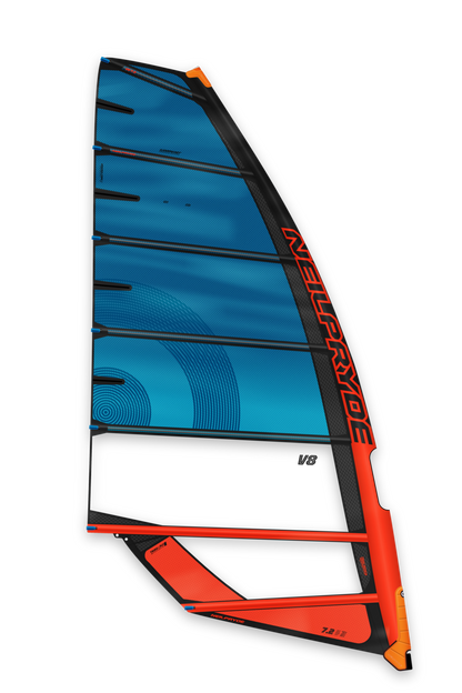 V8 C1 Blue/Juicy Orange