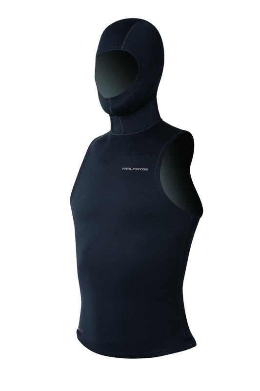 Thermabase Hooded Vest Mens C1 Black