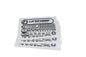 Unifiber Sticker Sheet 2017 White