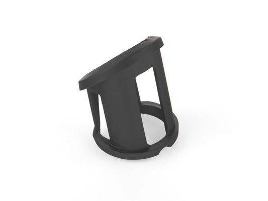 Collar Outside Carbon Tail Black