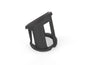 Collar Outside Carbon Tail Black