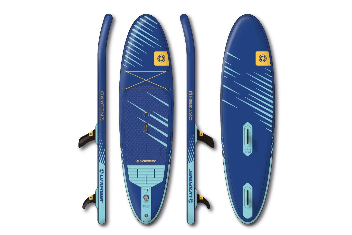 Oxygen iWindSup 10'7 (FCD) With Leash