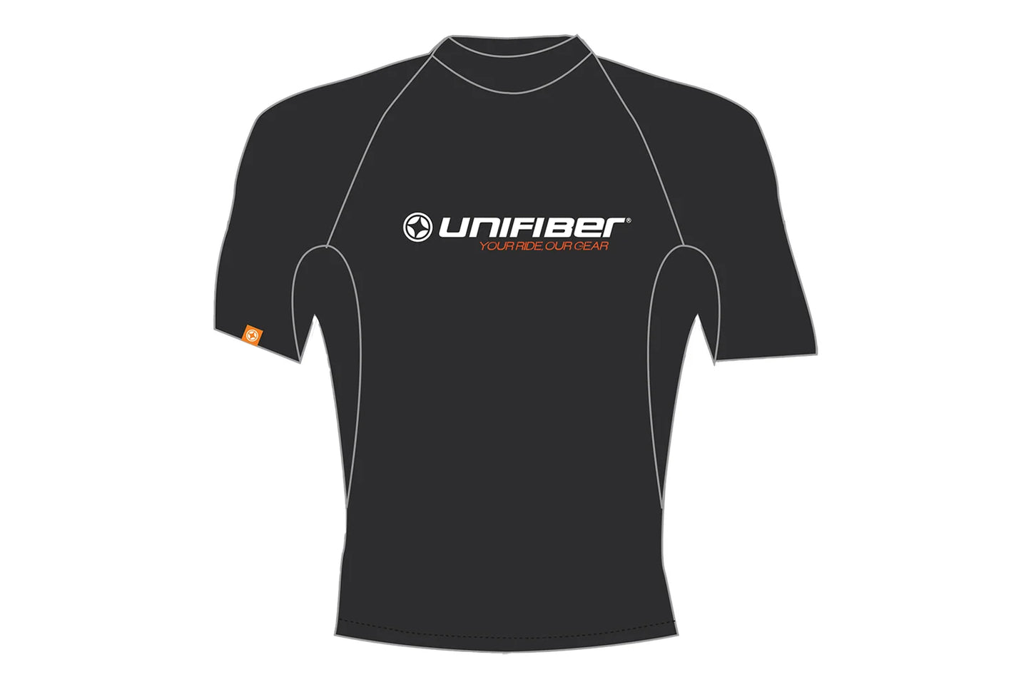 Unifiber Lycra Short Sleeve Black