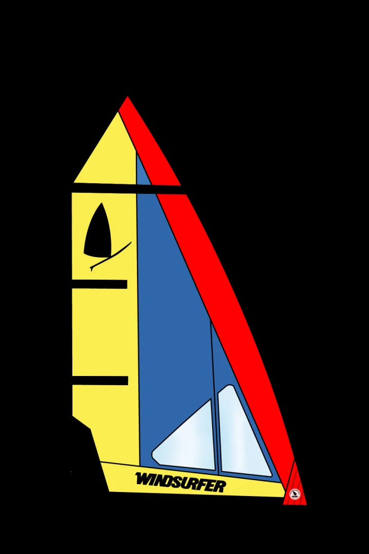 Windsurfer Sail 5,7 Orange Black