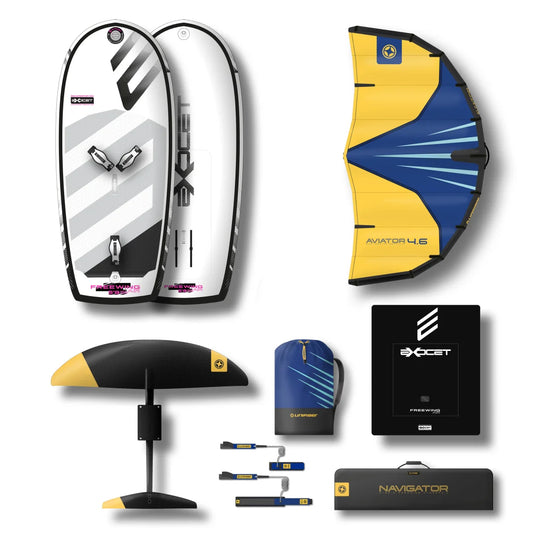 Free Wing Air 5'8 & 1600 Navigator Wing Foil Package