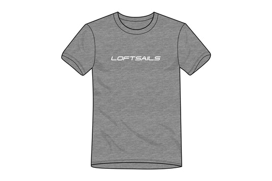 Loftsails Mid Heather Grey T-Shirt