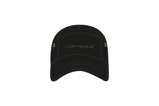 Loftsails Black 5 Panel Cap
