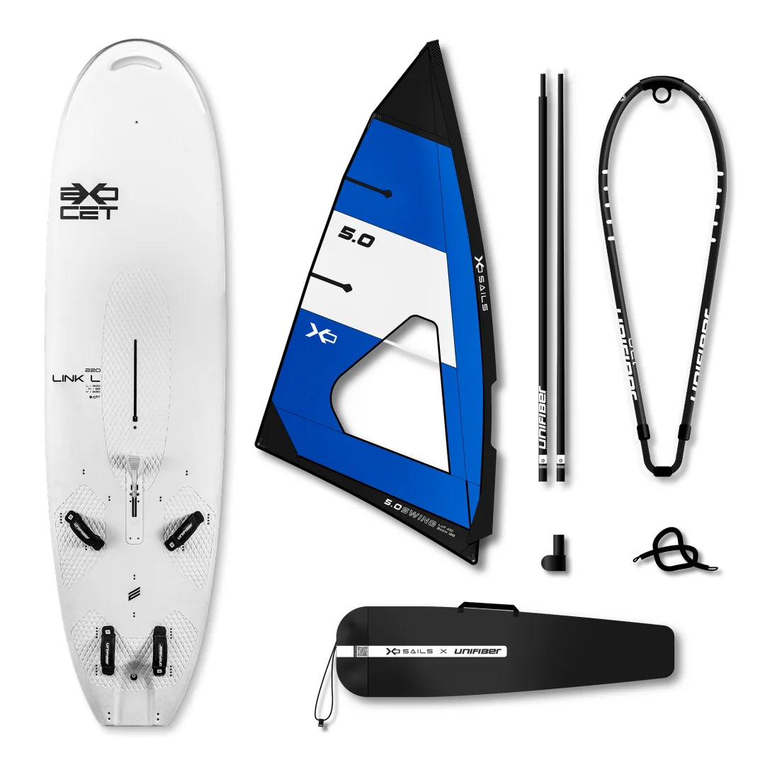 Link V5 AST L & XO Sails Swing Rig EPX w/o Baseplate