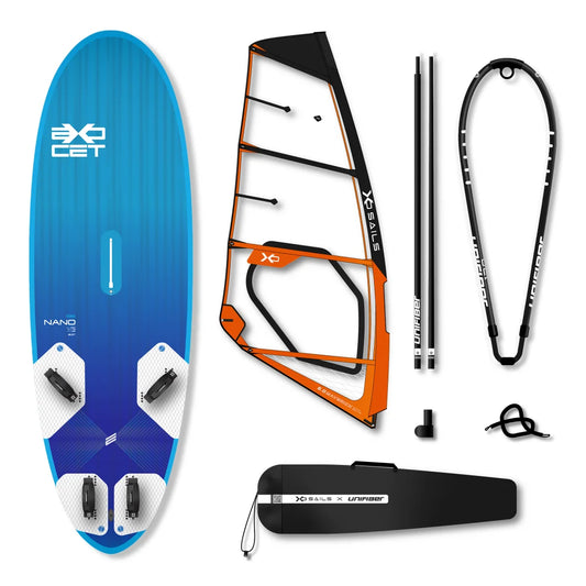Nano V4 AST 135 & XO Sails Maverick Rig w/o Baseplate