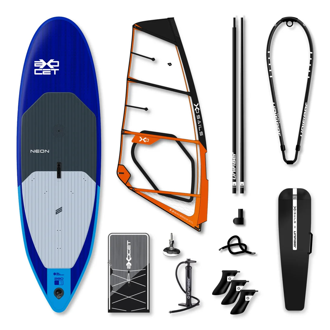 Neon SL & XO Sails Maverick Rig