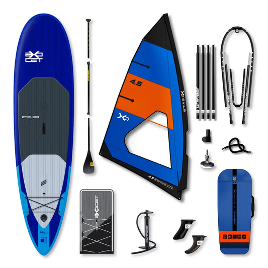 Zypher Windsup SL 15 PSI & XO Sails Swing Rig EPX Compact