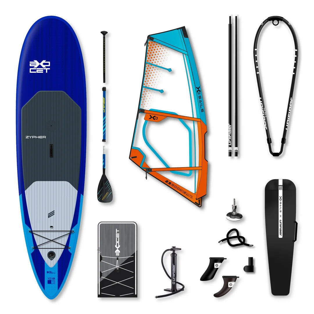Zypher Windsup SL 15 PSI & XO Sails Rookie EPX