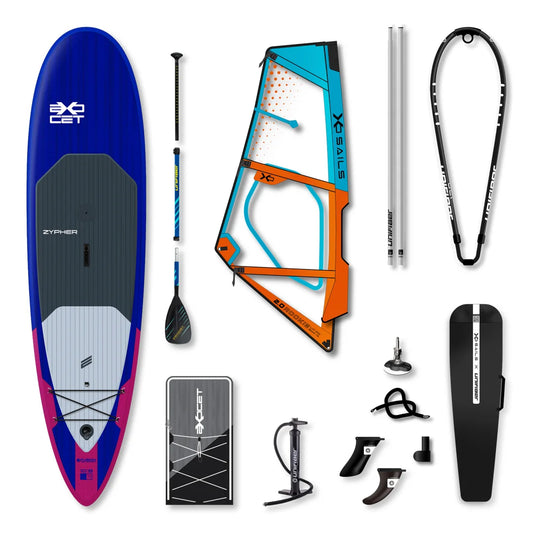 Zypher Windsup HP 20 PSI & XO Sails Rookie ALU