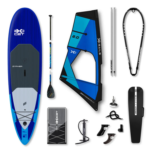 Zypher Windsup SL 15 PSI & XO Sails Experience TR Rig ALU